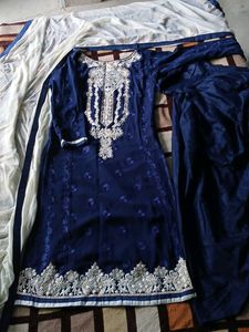 beautiful fancy Blue dress