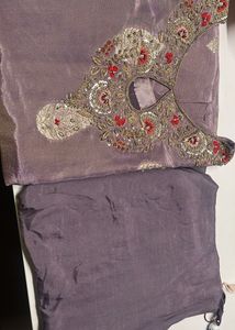 Embellished Silk Blouse
