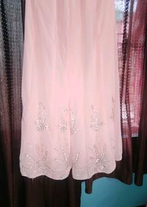 Elegant pink sharara set only one time worn