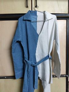 Chic Color Block formal top