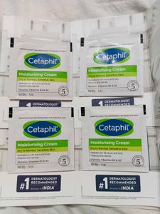(Pack of 4) Cetaphil Moisturizing Cream Samples