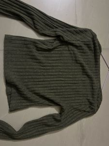 Ribbed Long Sleeve Top