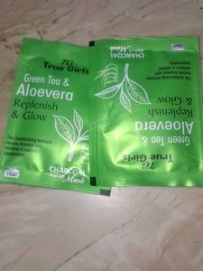True Girls Green Tea &amp; Aloevera Peel-off Mask