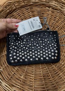 Limited Edition Zara Beaded Sling Bag From NYC