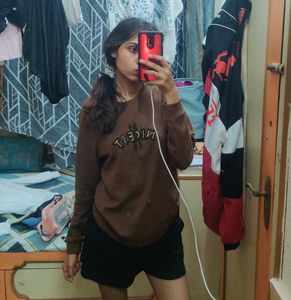 Brown 'Nicest' Long Sleeve Tee
