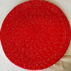 Red Braided Placemat