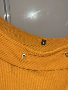 Ribbed One Shoulder Top