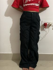 Black Cargo Pants