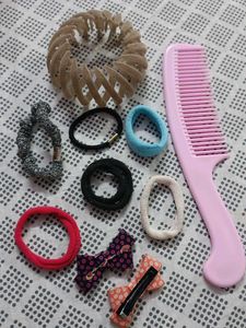 Hair Accessory Set with Comb