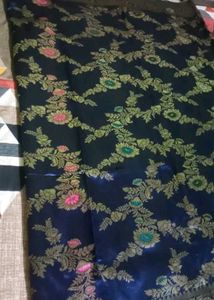 Elegant Navy Blue Saree
