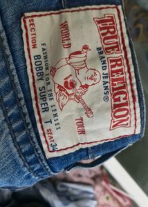 vintage Men's Designer Blue Jeans