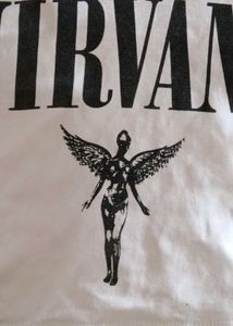 Nirvana Band Crop T-Shirt