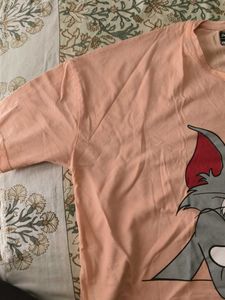 Cute Tom &amp; Jerry Graphic T-Shirt