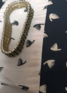 Combo bracelet golden and black