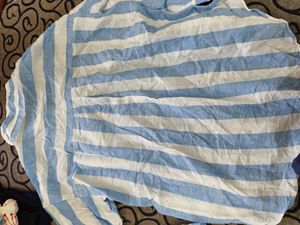 Striped Button-Up Shirt