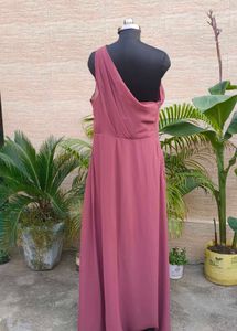 Elegant One-Shoulder Maxi Dress