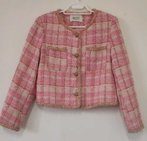 👛Korean tweed coat