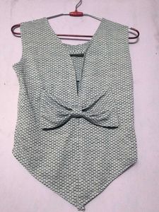 Short Skirt With Stylish Top