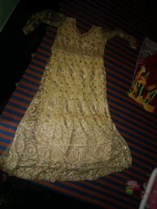 heavy work long gown