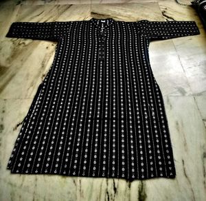 ♣️Black &amp; White Kurta