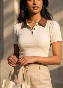 Classic Brown Polo- The Aesthetic Vibe Collection