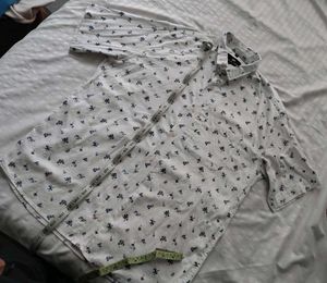 Floral Print Short Sleeve Shirt