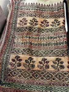 Good Cream Saree with Intricate Border