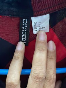 Red &amp; Black H&amp;M Plaid Shirt