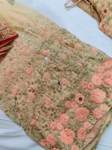 HEAVY EMBROIDERED LEHENGA