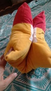 Pooh pillow cum toy