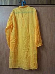 New Mustard Colour Xxl Kurta