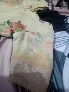 new kurti with plazo st NEVER WORN