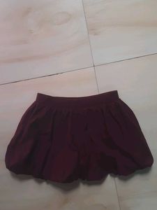 Adidas Burgundy Skirt