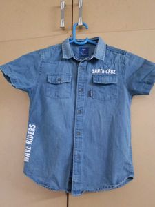 Santa Cruz Wave Riders Denim Shirt