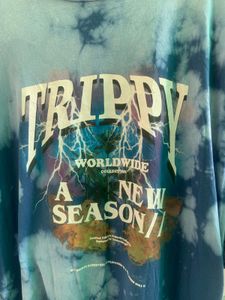 (T501) Trippy Spring Summer Tie-Dye Tee (Big size)
