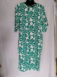 Floral Green Dress