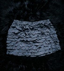 Ruffle Mini Skirt