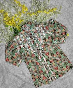Chikankari Rayon Women Shirt 👕