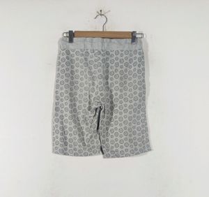 Grey With Print Shorts (Boy's)