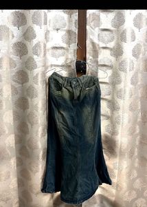 Flared Denim Jeans