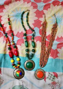Vintage Y2K Necklace Combo