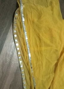 yellow shrara  suit