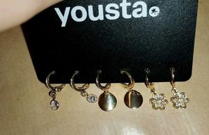 Yousta Earring Set - 3 Pairs