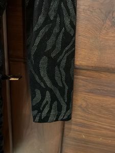 Stylish Zebra Print Ruched Dress