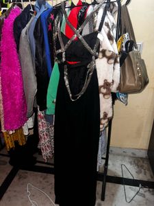 Elegant Black Maxi Dress