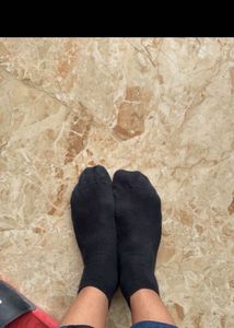 Classic Black Crew Socks