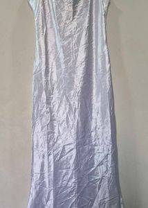 Shiny Camisole Slip Dress