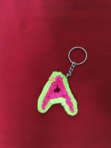 Cute Ice Cream Cone Keychain