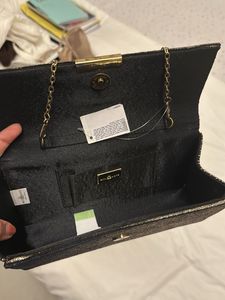 Sparkling Evening Clutch Bag With String