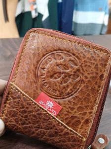 Woodland Learher Wallet Brown